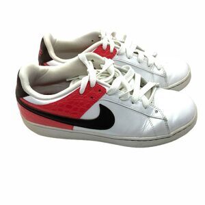Nike Sneakers Shoes Womens Santa Cruise 318872-121 White Coral Black Lace Up 8.5